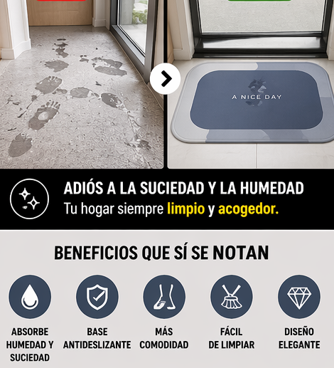 2X1 ALFOMBRA ANTIDESLIZANTE | STEPFRESH™