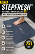 2X1 ALFOMBRA ANTIDESLIZANTE | STEPFRESH™