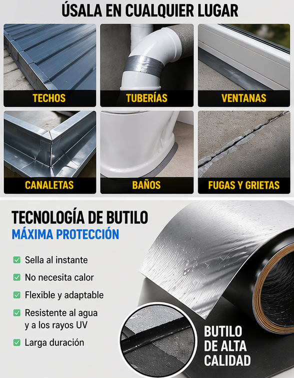 3X1 CINTA IMPERMEABLE ULTRA RESISTENTE |AQUABLOCK™