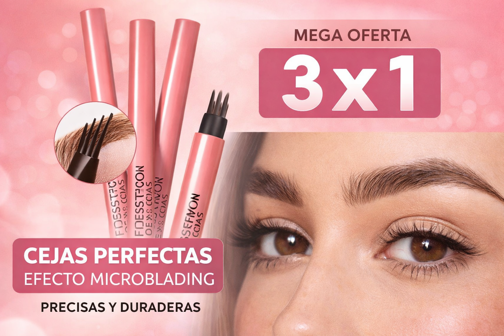 3X1 LÁPIZ DELINEADOR PARA CEJAS MICROBLADING | BROWLUXE™