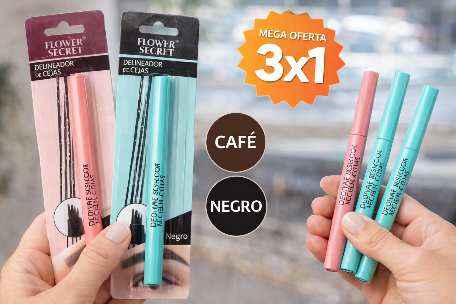 3X1 LÁPIZ DELINEADOR PARA CEJAS MICROBLADING | BROWLUXE™